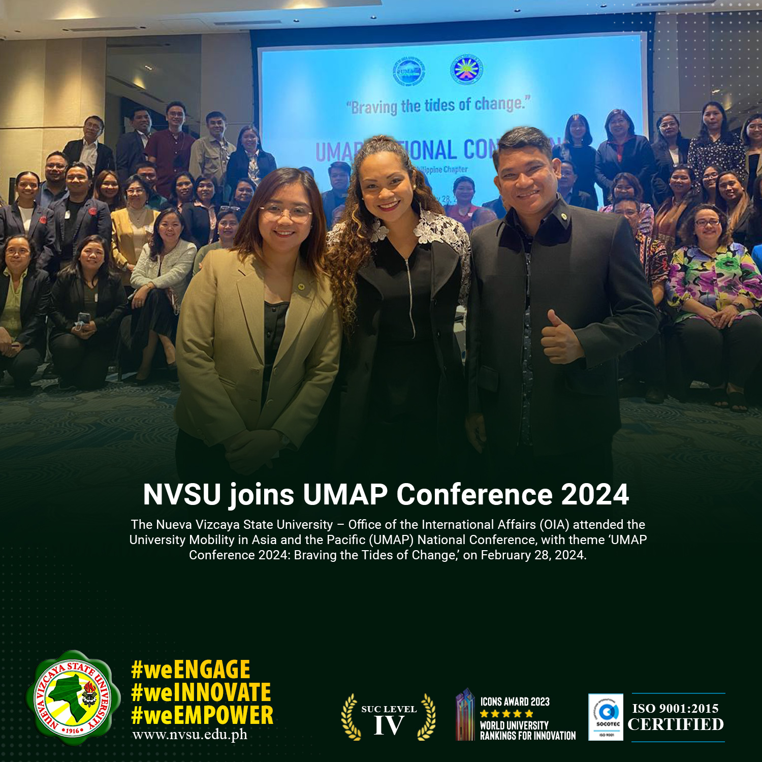NVSU NVSU joins UMAP Conference 2024